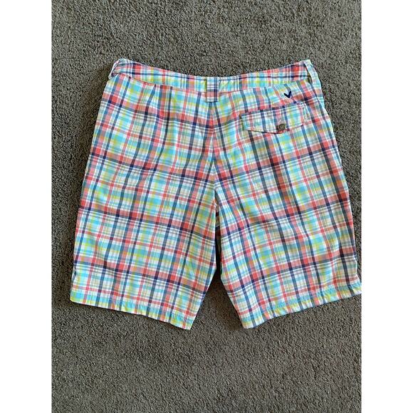 Callaway Plaid Women's Golf Shorts - Picture 6 of 7